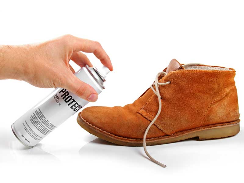 Spray-On shoe impregnation, fabric protection, stain protection and odour control on textiles, fibres, upholstered furniture and leather (durable water repellents)